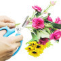 Woohome 5 PCS Arrangement de Fleurs Roses, Sécateur à Jardin, Décapant à Roses en Plastique, Dissolvant D'épines en Metal et Gan