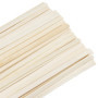 Belle Vous Batonnet Bois de Bambou Naturel Extra Long (Lot de 100) - 40 cm - Tige en Bois Baton de Bambou pour les Loisirs Créat