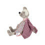 Sterntaler Doudou Souris Mabel, pour Bébé dès 1 Mois, Taille M, 36 cm, Gris/Multicolore