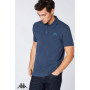 Kappa - Lot de 2 polos Venist pour homme - Avec logo imprimé - Polo basique à manches courtes pour le sport, les loisirs et le b