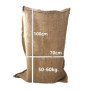 Grands sacs en jute de café recyclé -Paquet de 6 unités de 70X100 60Kg - Idéal pour jardín- hivernage -cuisine - Toile de jute é