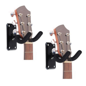 4boarder® GUITARy 2x Support de guitare Support de skateboard Support de guitare Support mural Support mural Guitare électrique 