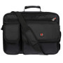 Christian Wippermann Sacoche de Travail XXL pour Ordinateur Portable, Noir, 45 cm x 33 cm x 19 cm