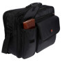Christian Wippermann Sacoche de Travail XXL pour Ordinateur Portable, Noir, 45 cm x 33 cm x 19 cm