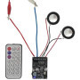 DollaTek Bluetooth 5.0 Amplifier Board 20W 30W 40W Module stéréo Récepteur audio numérique sans fil double canal avec télécomman