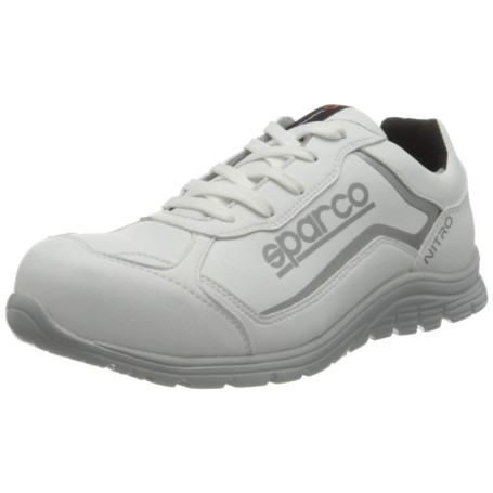 sparco Mixte Nitro, Blanc, 38 EU