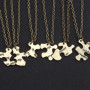 6pièces Collier Puzzle Amour Amie Ensemble De Pendentifs Créatifs Pour Bijoux De Mode À Porter Ensemble Pour Meilleure Amie