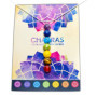 WICCSTAR Argent 925 plaqué 7 Pierres Chakras Collier Pierre d'Energie Precieuse Reiki