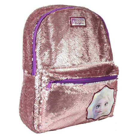 Cerdá Mochila Casual Lentejuelas Metalizada, Sac à Dos décontracté Frozen 2 à Paillettes métalliques Mixte Enfant, Multicolore, 