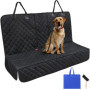 Satisby Housses Protection Chien Voiture, 54" W x 47" L Housse de Siège D'auto pour Chien, pour La Plupart des Voitures,Antidéra