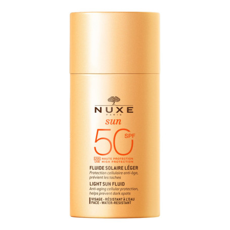 Nuxe Sun Fluide Léger Haute Protection Spf50 50 Ml
