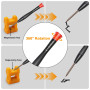 DTD Kit d'outils de réparation 30 en 1 pour téléphone portable, tournevis de précision pour smartphone, tablette, montre, lunett