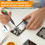 DTD Kit d'outils de réparation 30 en 1 pour téléphone portable, tournevis de précision pour smartphone, tablette, montre, lunett