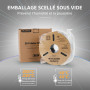 ELEGOO Filament PLA Plus Rapide 1.75mm Blanc 1kg, Filament PLA+ pour Imprimante 3D pour Impression Haute Vitesse 30-600 mm/s, Pr