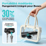 COSLUS Jet Dentaire Hydropulseur Irrigateur Oral: 3 Modes & 18Niveaux, Pic Dentaire Eau pour Orthodontie, Appareil Dentaire, Gen