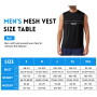 MEETYOO débardeurs Homme Lot de 5,sous-vêtement Technique sans Manches,T-Shirt Respirant Gainant pour Running,Fitness et Salle d