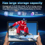 Tablette 10 Pouces Android 15 avec 30 Go RAM + 2 To ROM Expansion, Widevine L1, 5G Wi-FI, Gemeni AI, 8 cœurs, GPS, 2 en 1 FHD Ta