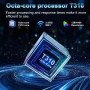 Tablette 10 Pouces Android 15 avec 30 Go RAM + 2 To ROM Expansion, Widevine L1, 5G Wi-FI, Gemeni AI, 8 cœurs, GPS, 2 en 1 FHD Ta