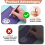 zstg 5 Pièces Kit Outils de Désherbage en Vinyle pour Silhouette Cameo 4, Tête de Crochet Remplaçable avec Lumière, Accessoires 