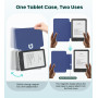 MoKo Étui Magnétique Détachable pour Le Tout Nouveau Kindle (11e génération - 2024/2022), Coque Légère et Résistante aux Rayures