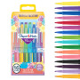 Paper Mate Flair Stylos feutres | Feutres de coloriage sans fuite à pointe moyenne (0,7 mm) | Idéal pour écrirecoloriage (adulte