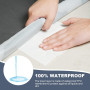 DUJUIKE Drap en Velours imperméable, Couvre-lit imperméable, Protège-Matelas, Convient aux Enfants, aux Personnes âgées et aux A