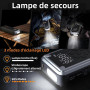 Acmount Booster Batterie Voiture 7000A, Booster Batterie Voiture avec Gonfleur 150PSI, 23800mAh Demarreur Batterie (Jusqu'à 8.0L