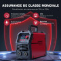 ARCCAPTAIN Poste a Souder Arc/Lift TIG 200 A avec Grand écran LED, Poste à Souder Inverter avec Contrôle Synergique,230V Machine