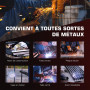 ARCCAPTAIN Poste a Souder Arc/Lift TIG 200 A avec Grand écran LED, Poste à Souder Inverter avec Contrôle Synergique,230V Machine