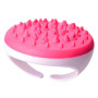 Brosse de Massage Anti-cellulite en Silicone Masseur de Corps Gommage Brosse de Douche pour Relaxation et Augmentation Circulati