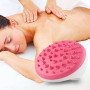 Brosse de Massage Anti-cellulite en Silicone Masseur de Corps Gommage Brosse de Douche pour Relaxation et Augmentation Circulati