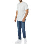 Amazon Essentials Homme Chemise en Popeline à Manches Courtes Coupe Ajustée