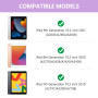 aMZCaSE Étui pour Clavier iPad 10.2 pour iPad 9e gén 2021,Coque Rigide Rabattable à 360°avec Clavier Bluetooth sans Fil avec 7 r