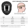 MOCOERL-Casque de Moto, Casque modulable, Casque intégral pour Hommes et Femmes avec Protection de Menton renforcée, Double visi