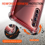 ivoler Coque pour Realme X50 Pro 5G, Ultra Transparent Étui de Protection en Silicone Antichoc avec Coins Renforcés, Clair Mince