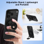 Anneau de support magnétique pour téléphone MagSafe, anneau magnétique pour coque de téléphone MagSafe - Support pour iPhone 17 