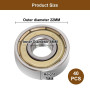 40 Pièces 608ZZ Roulements à Billes Miniatures à Rainure,8x22x7 mm Durable Roulement a Bille,Acier au Carbone Métal Bearings pou