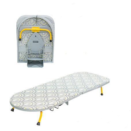 NEWFUN Table a Repasser Pliable, Planche a Repasser Pliable, Table à Repasser Pliable, Pieds de Table Pliables pour Un Gain de P