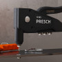 Presch Kit de rivets aveugles 408 pièces avec forets HSS - Lot de 400 rivets alu/acier 2,4mm, 3,2mm, 4,0mm et 4,8mm et 8 forets 