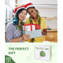 Ouxayapl Matcha kit Débutant - Coffret Vert 6 Pièces : Bol à Matcha, Fouet (Chasen), Support, Cuillère, Filtre, Chashaku- Pour P