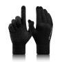 TRENDOUX Gants Hiver Homme Femme - Gants Tactiles Chaud Doux Doublure Polaire, Idéal pour Sport de Conduite Running Vélo Moto Sm
