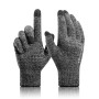 TRENDOUX Gants Hiver Homme Femme - Gants Tactiles Chaud Doux Doublure Polaire, Idéal pour Sport de Conduite Running Vélo Moto Sm