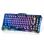 GravaStar Mercury V75 HE Clavier Gaming, Polling 8KHz, Balayage 32K, Précision RT 0,01mm, Clavier Hall Effect 75% RGB avec Switc