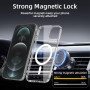 NEW'C Magnétique Coque pour iPhone 12, 12 Pro (6,1 Pouces), Compatible avec MagSafe Antichoc Ultime avec Cordon – Magnétisme Pui