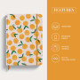Rileys & Co – Carnet Pointillé Citron 20,3 x 15,2 cm à Couverture Rigide | 240 Pages – Pour Notebook, Bullet Journal Pré Rempli,