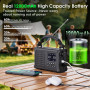 Dab/Dab+/FM Radio Solaire Manivelle, Radio d'urgence avec 8500mm² Grand Panneau Solaire, Lampe Torche LED & Lampe de Lecture, Ho