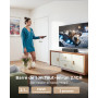 ULTIMEA 2.1ch Barre de Son TV Tout-en-Un, Puissance Crête 132W, Caisson de Basses Intégré, Barre de Son PC/Jeux, App Contrôle, 1
