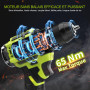 VOERJIA Perceuse Visseuse Sans Fil 21V, Perceuse Percussion Brushless avec 2 Batteries 2000mAh, 65Nm Couple Max, 20+3 Réglages d