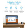 PANTUM CM2100DW Imprimante Laser Couleur Multifonction 3en1 Impression/Copie/Scan, Impression Recto-Verso Automatique, WLAN/N...