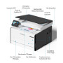 PANTUM CM2100DW Imprimante Laser Couleur Multifonction 3en1 Impression/Copie/Scan, Impression Recto-Verso Automatique, WLAN/N...